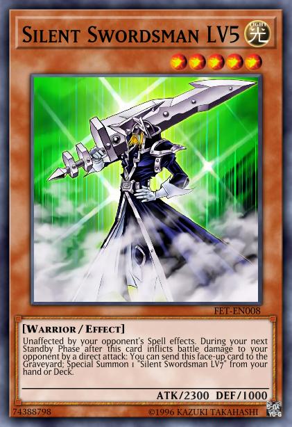 Silent Swordsman LV5 Card Image