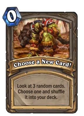 Choose a New Card! Card Image