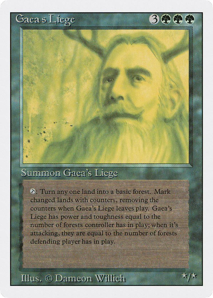 Gaea's Liege Card Image