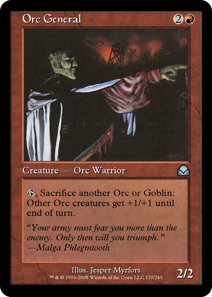 Orc General Card Image