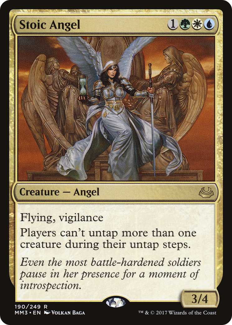 Stoic Angel Card Image