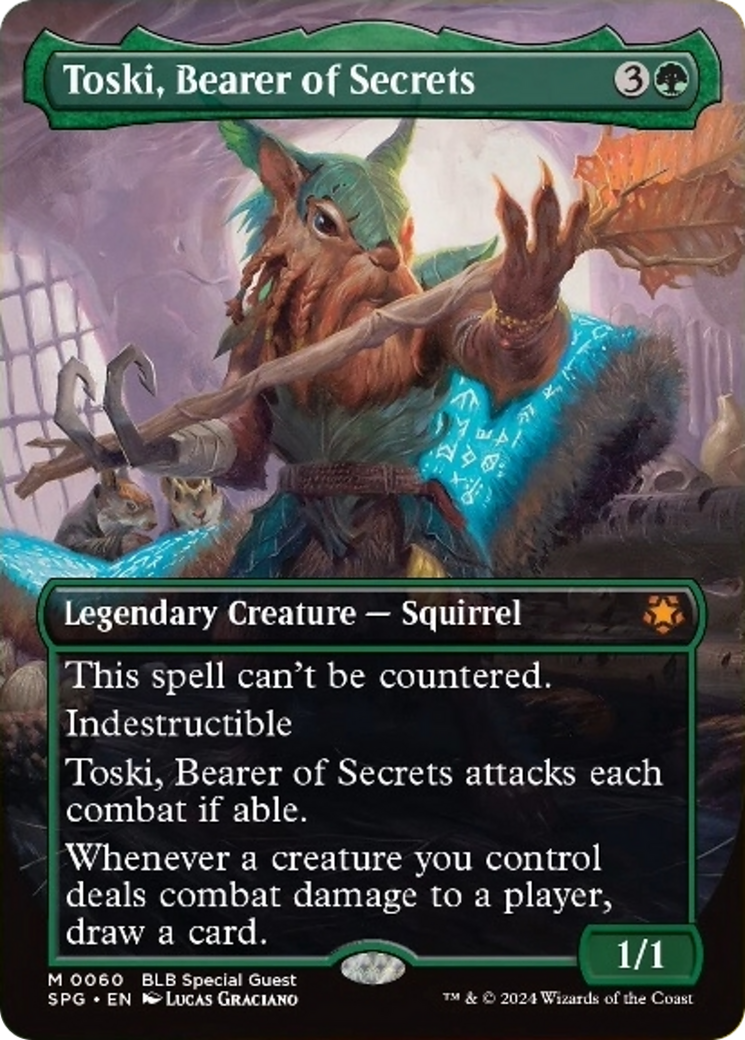 Toski, Bearer of Secrets Card Image