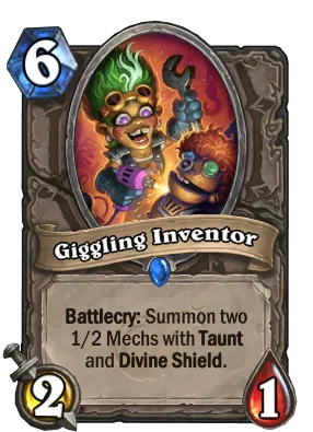 Giggling Inventor Card Image