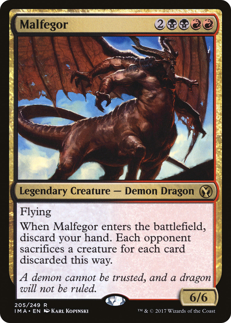 Malfegor Card Image