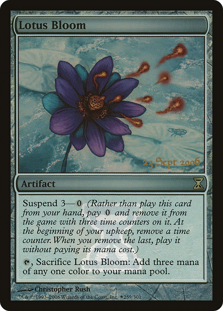 Lotus Bloom Card Image