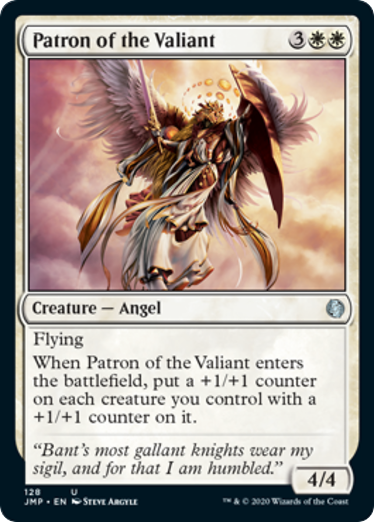 Patron of the Valiant Card Image