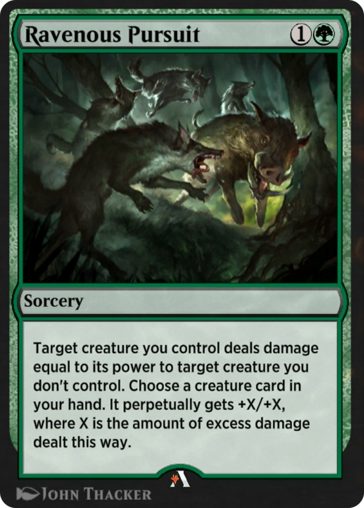 Ravenous Pursuit Card Image