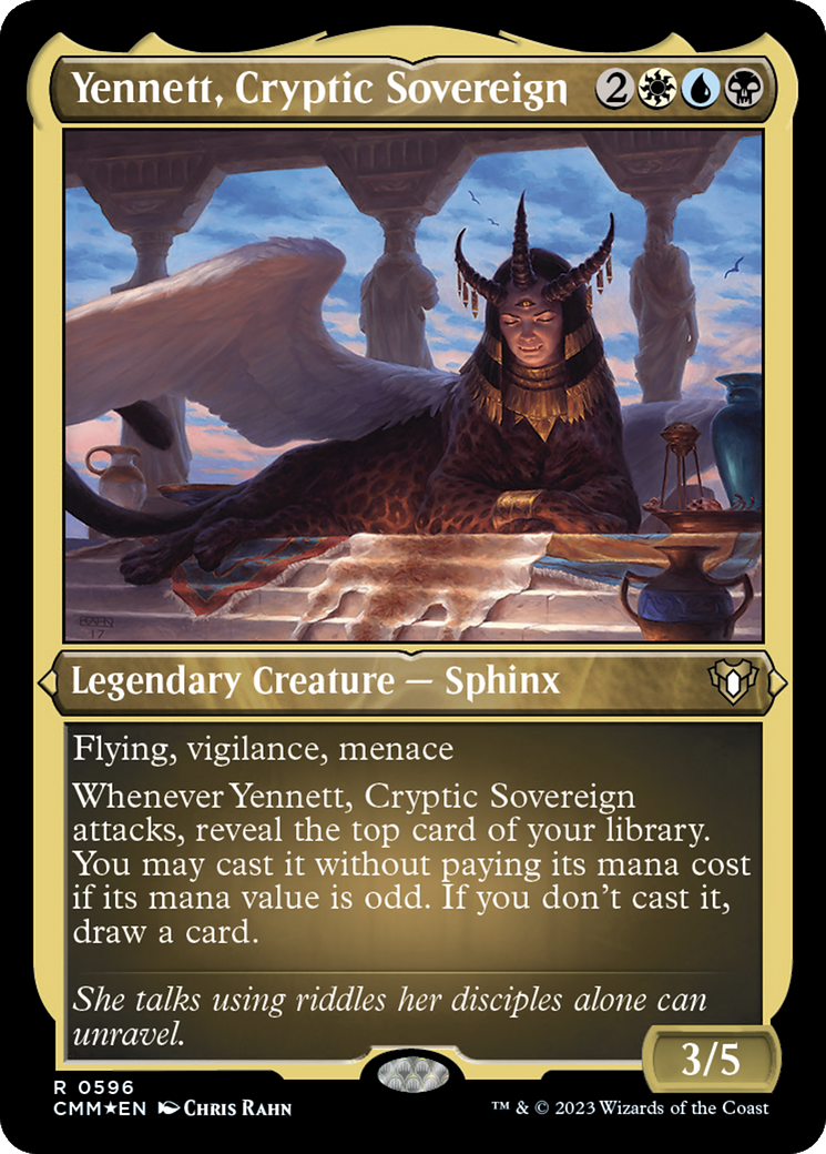 Yennett, Cryptic Sovereign Card Image