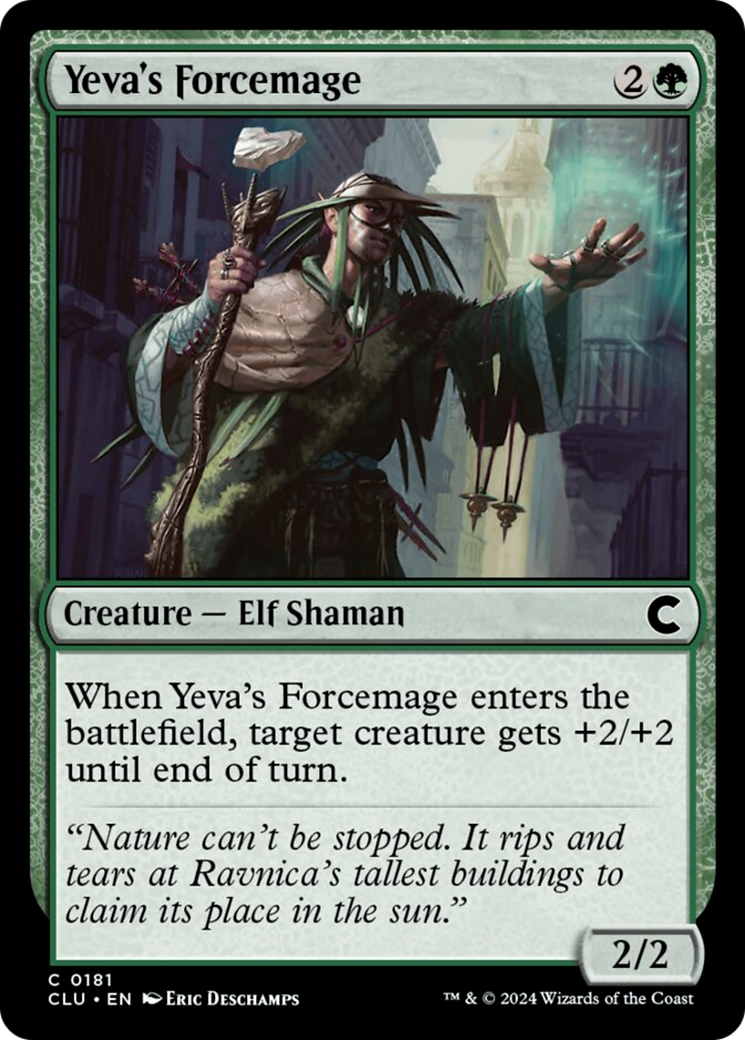 Yeva's Forcemage Card Image