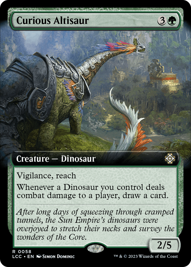 Curious Altisaur Card Image