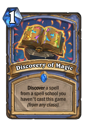 Discovery of Magic Card Image