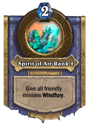 Spirit of Air Rank 2 Card Image