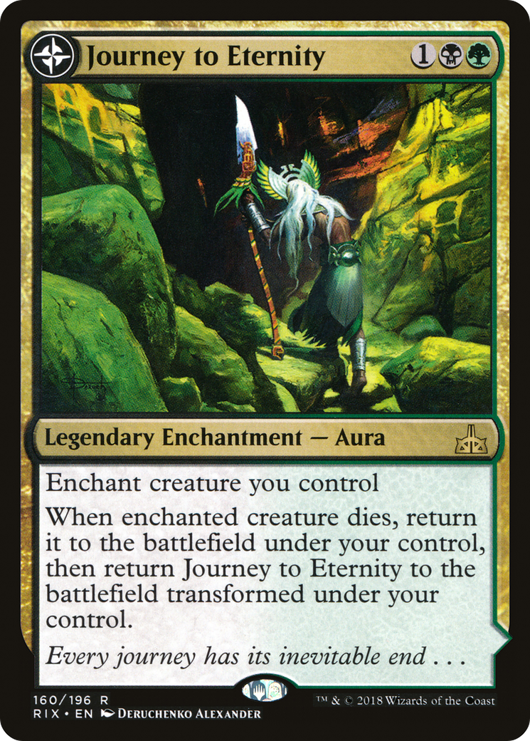 Journey to Eternity // Atzal, Cave of Eternity Card Image