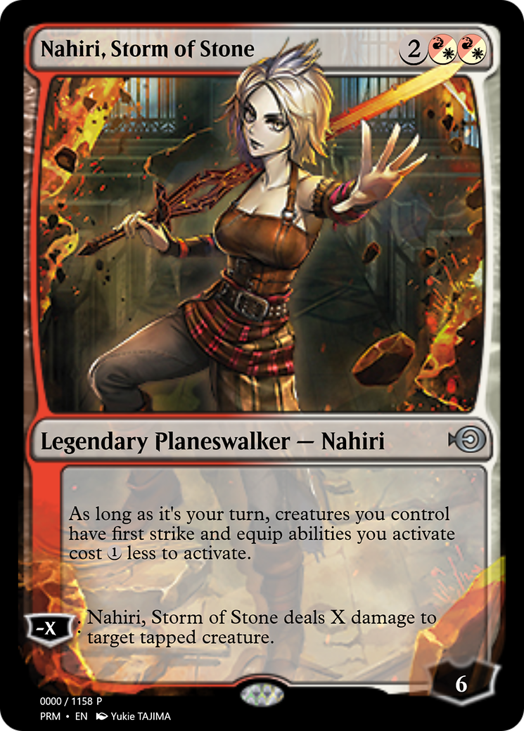 Nahiri, Storm of Stone Card Image