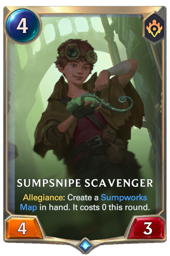 Sumpsnipe Scavenger Card Image