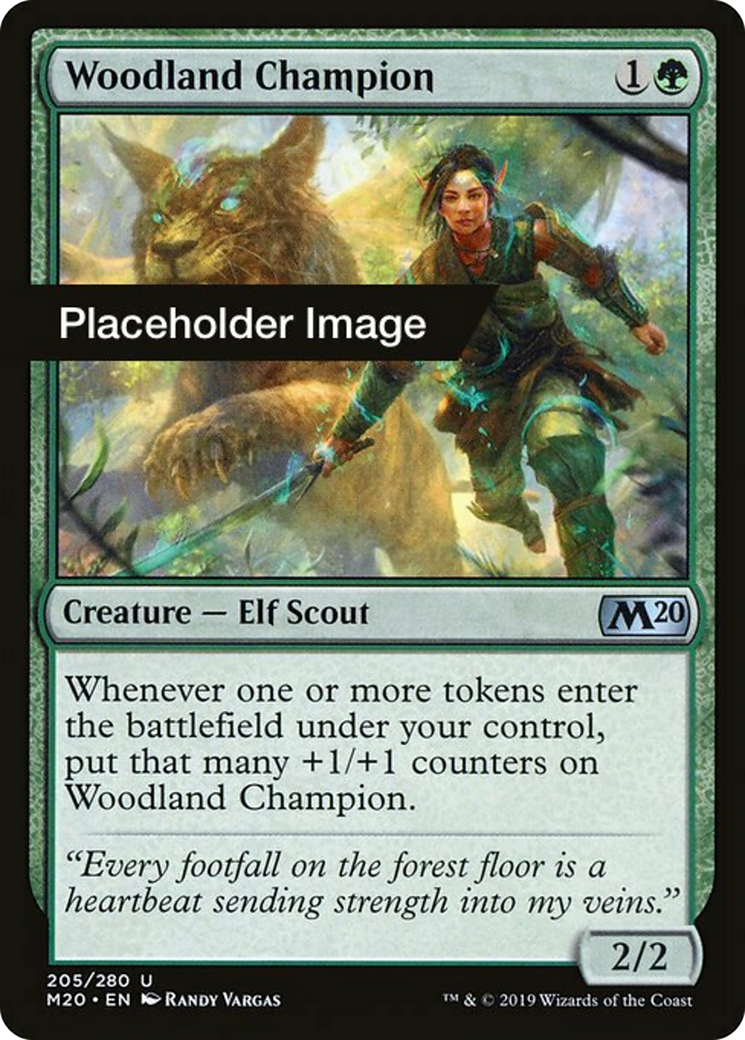 Woodland Champion Card Image