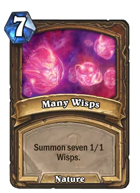 Many Wisps Card Image