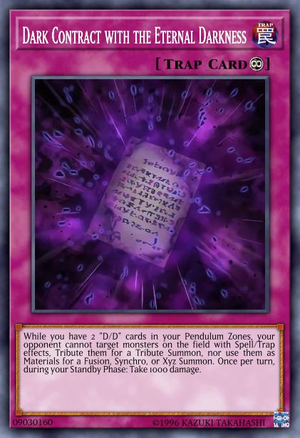 Dark Contract with the Eternal Darkness Card Image