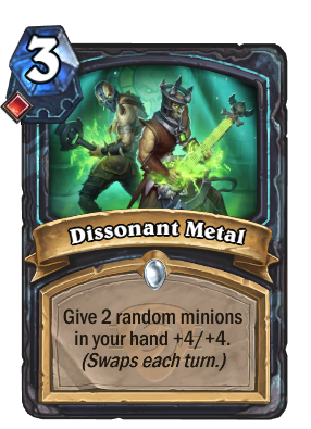 Dissonant Metal Card Image