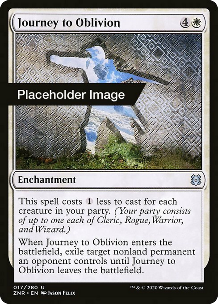 Journey to Oblivion Card Image