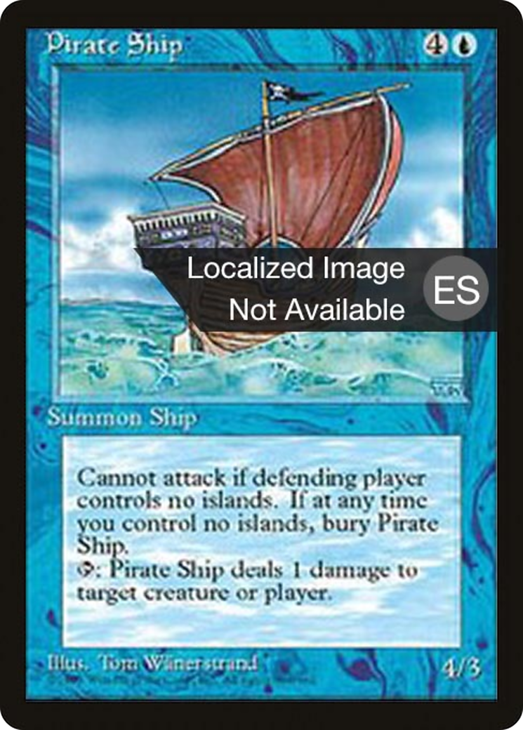 Pirate Ship Card Image