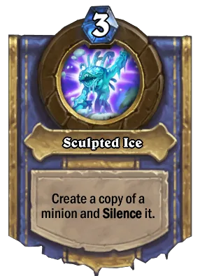 Sculpted Ice Card Image