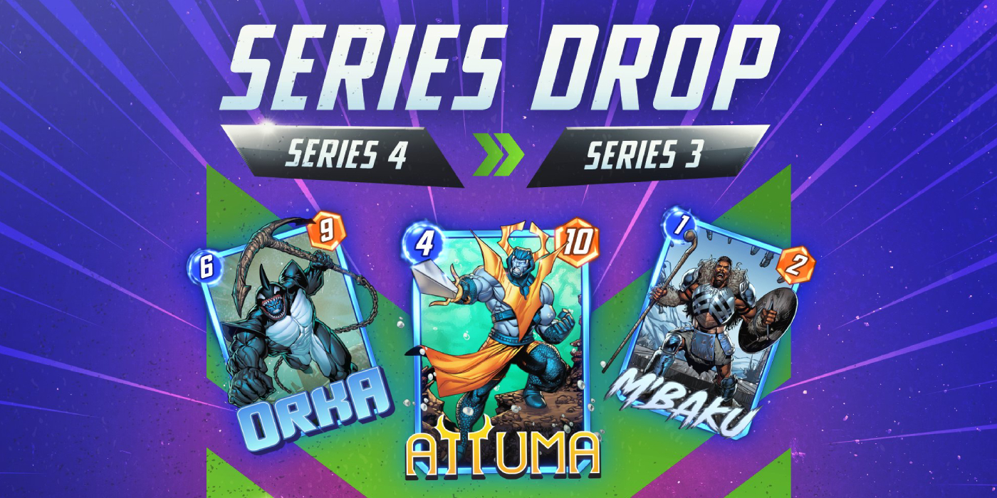 MARVEL SNAP Announces March Series Drop - 8 Cards Moving Down!