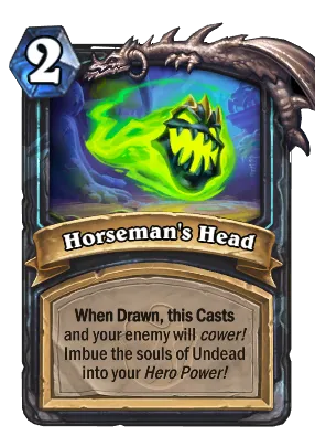 Horseman's Head Card Image