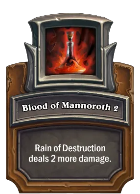 Blood of Mannoroth 2 Card Image