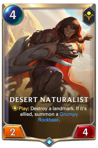 Desert Naturalist Card Image