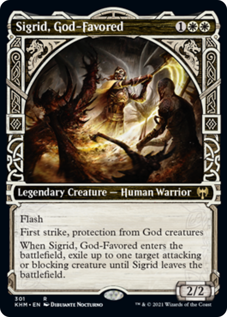 Sigrid, God-Favored Card Image