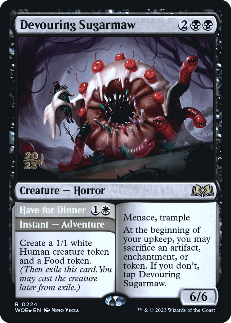 Devouring Sugarmaw // Have for Dinner Card Image