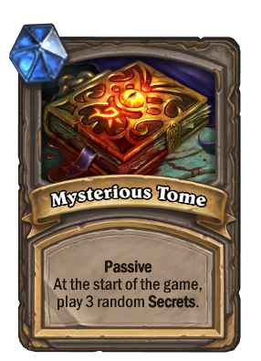 Mysterious Tome Card Image