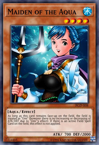 Maiden of the Aqua Card Image