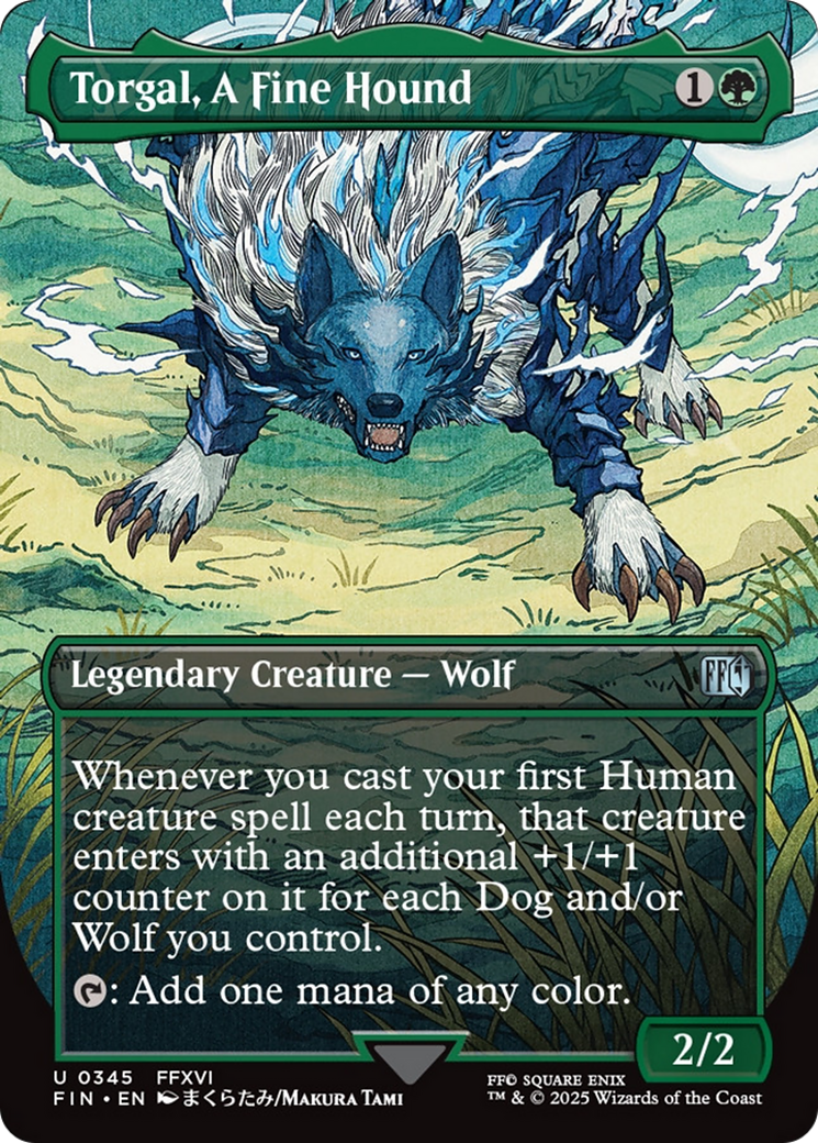 Torgal, A Fine Hound Card Image