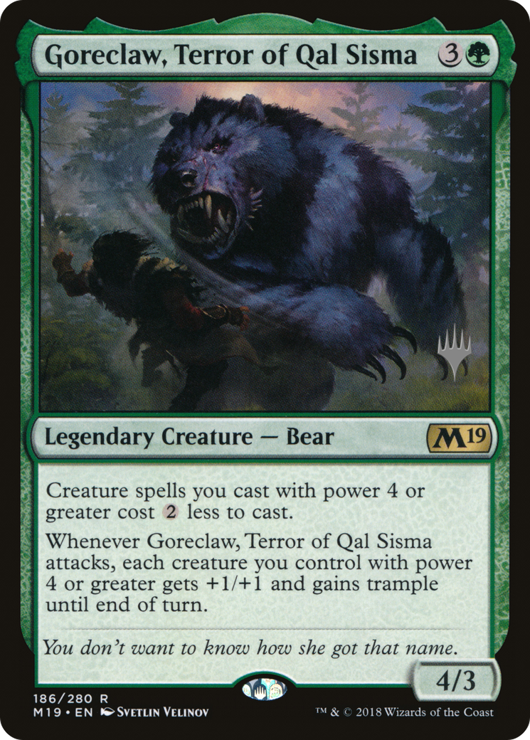 Goreclaw, Terror of Qal Sisma Card Image