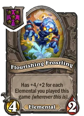 Flourishing Frostling Card Image