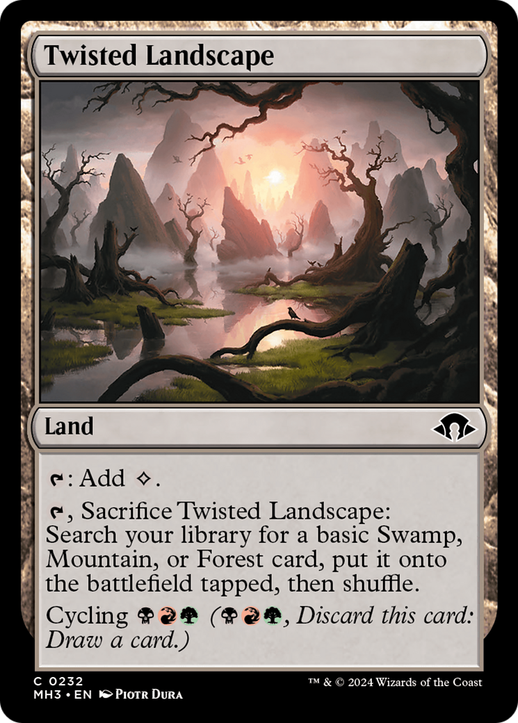 Twisted Landscape Card Image