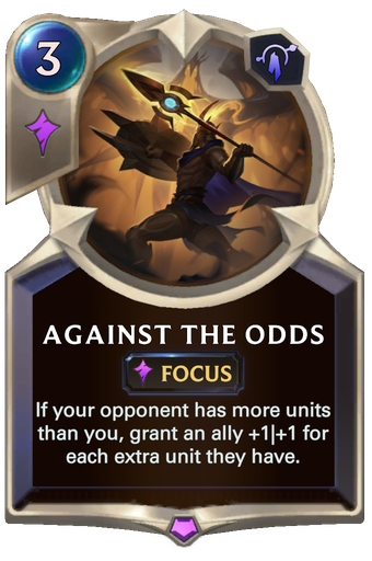 Against the Odds Card Image