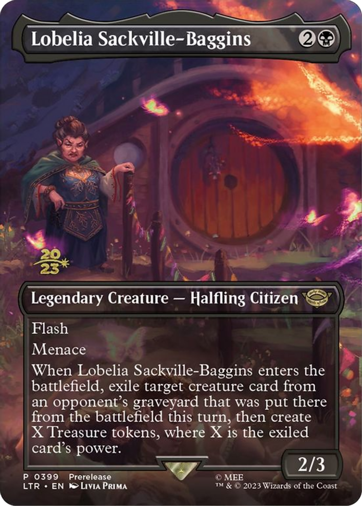 Lobelia Sackville-Baggins Card Image