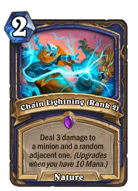 Chain Lightning (Rank 2) Card Image