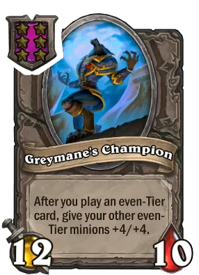Greymane's Champion Card Image