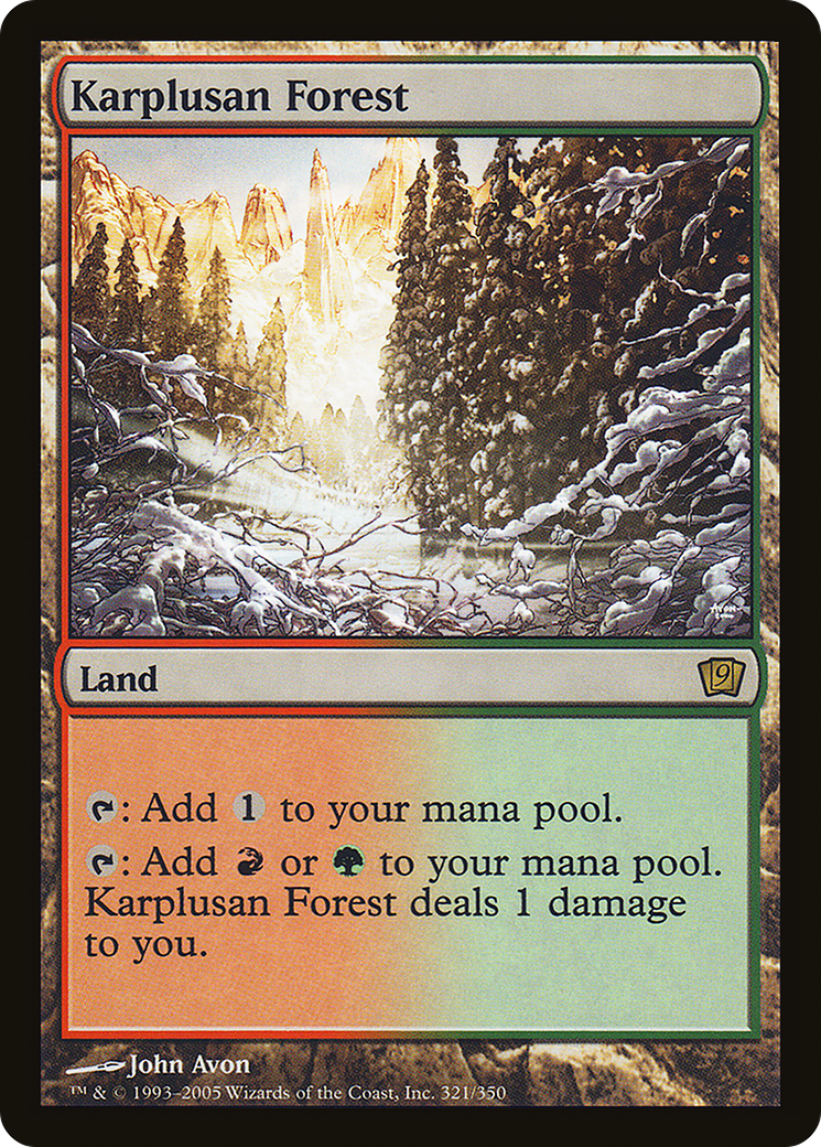 Karplusan Forest Card Image