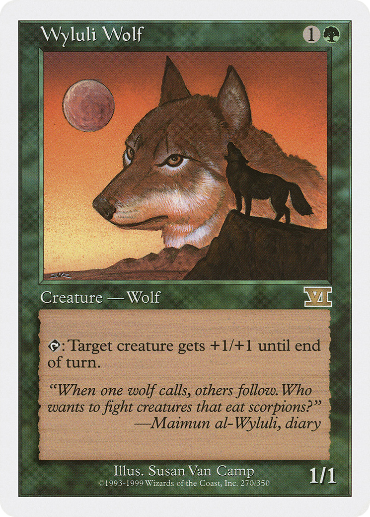 Wyluli Wolf Card Image