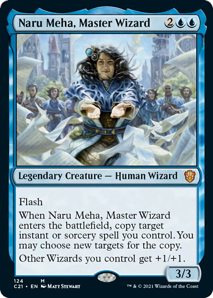 Naru Meha, Master Wizard Card Image