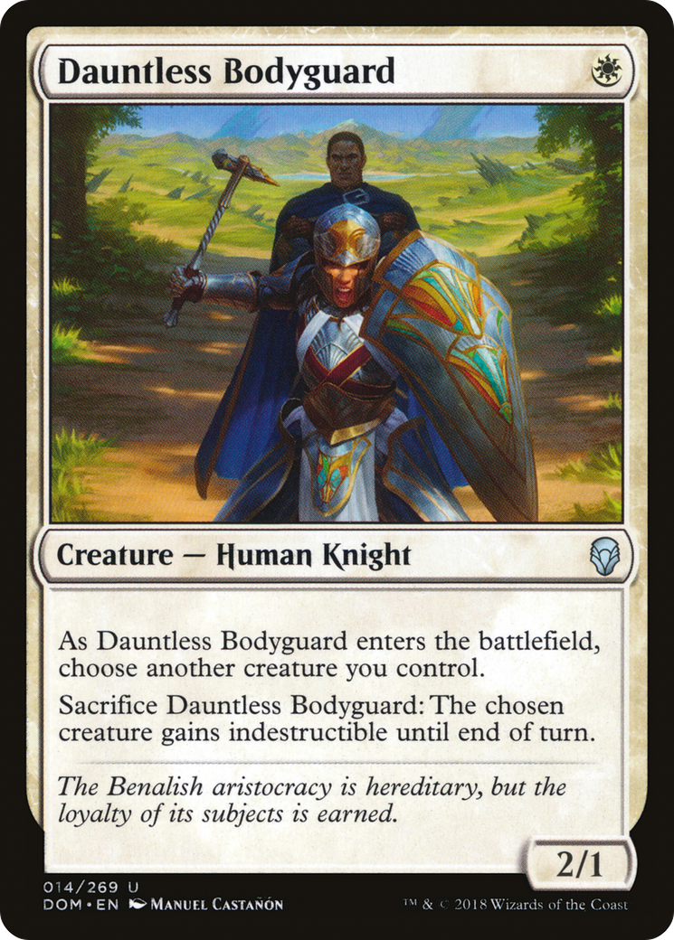 Dauntless Bodyguard Card Image