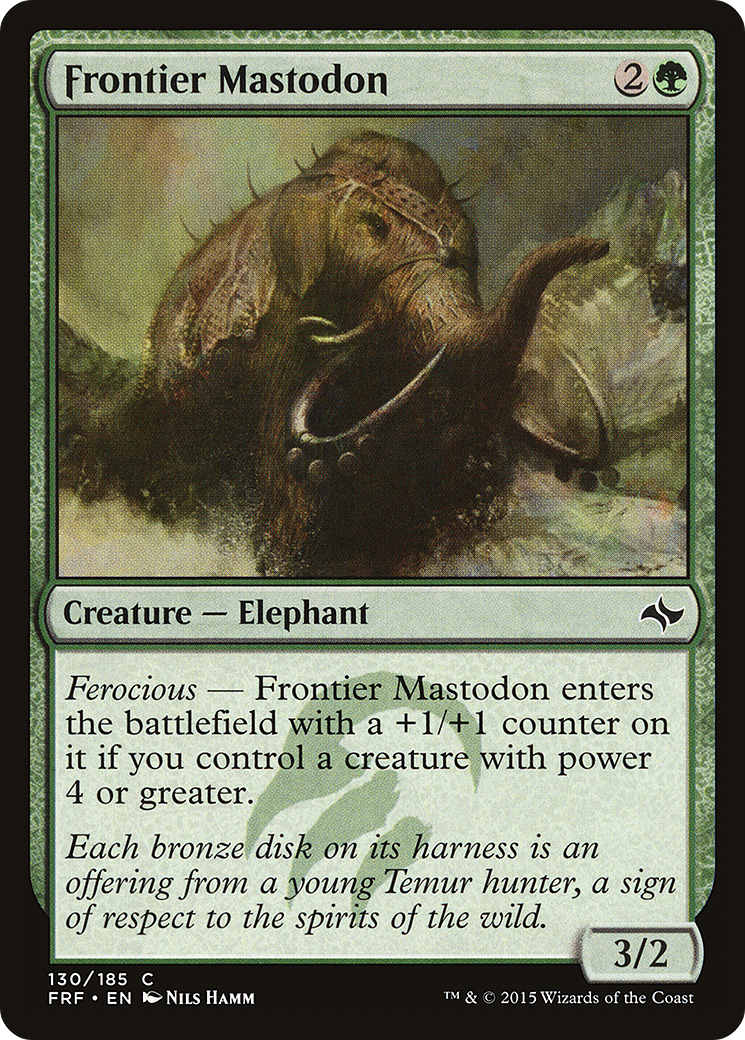 Frontier Mastodon Card Image