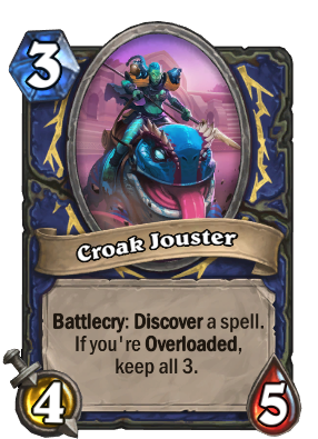 Croak Jouster Card Image