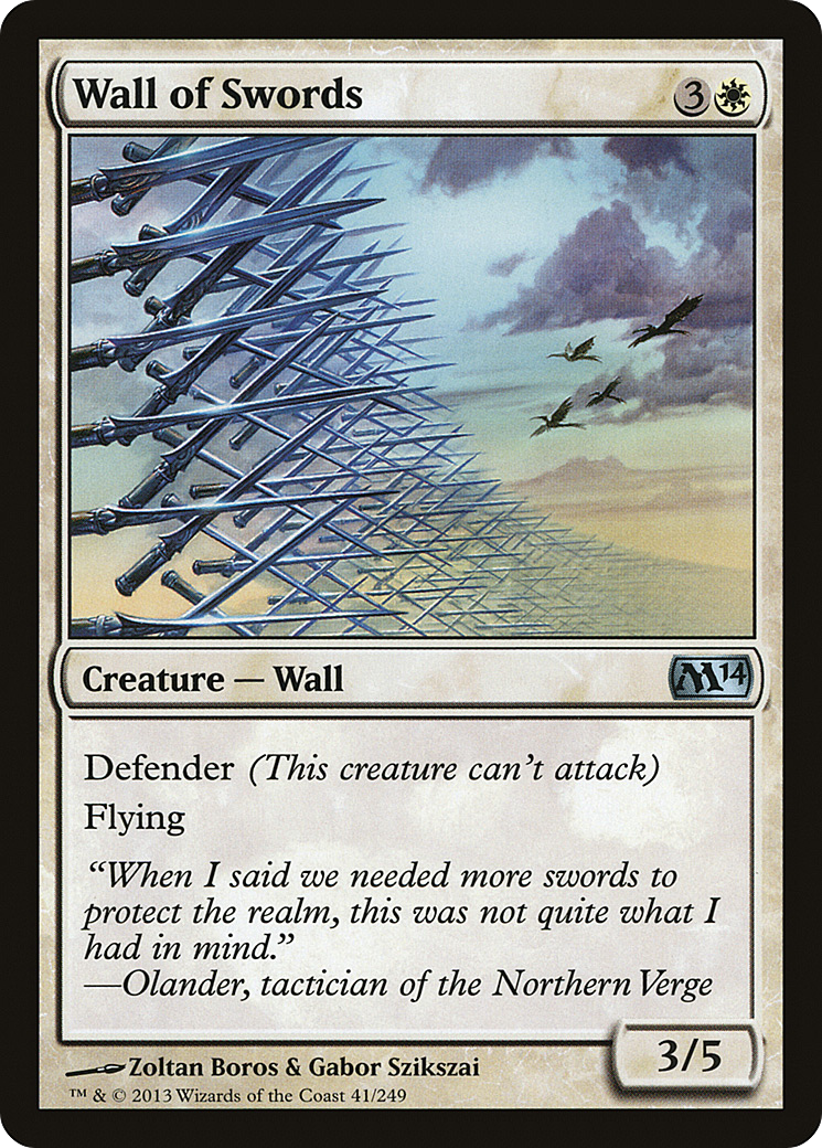 Wall of Swords Card Image