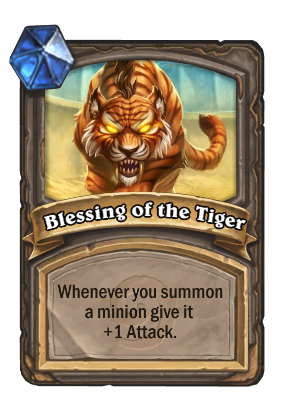 Blessing of the Tiger Card Image
